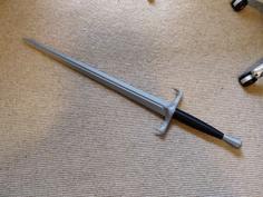 “The Viscount” Medieval Sword 3D Printer Model