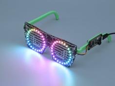 LED Glasses Frame IS31FL3741 3D Printer Model