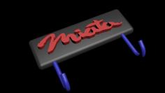 Mazda Miata Key Holder 3D Printer Model