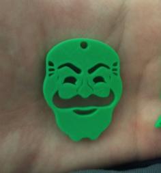 Fsociety Mr. Robot Keychain 3D Printer Model