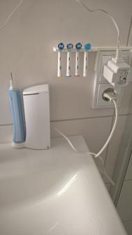 Toothbrush Holder Over Bathroom Socket 3D Printer Model