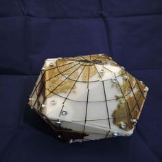 Printed Dymaxion Map 3D Printer Model