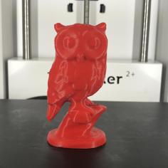 High Quality Owl Scan 3D Printer Model