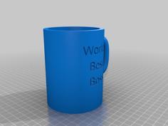 The Office Mug 3D Printer Model