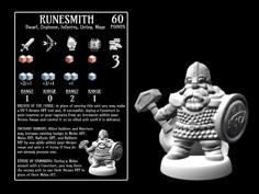 Runesmith (18mm Scale) 3D Printer Model