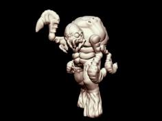 Biomorphic Monstrosity (28mm/Heroic Scale) 3D Printer Model