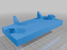 Shelby Cobra Outline Sideview Display 3D Printer Model