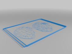 Tactile Image: Brain (side) 3D Printer Model