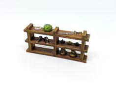 Shelf For Gloomhaven (Remix) 3D Printer Model