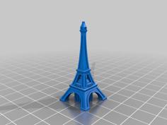 Eiffel Tower Valve Cap 3D Printer Model