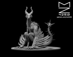 Alquam Demon Lord Of Night 3D Printer Model