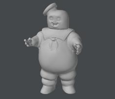 Ghostbusters : Stay Puft Marshmallow Man Scan 3D Printer Model