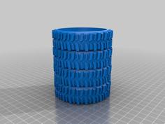 Super Swamper Tire Can Holder 3D Printer Model