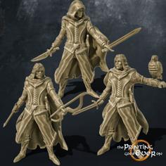 Human Ranger 3 Variants 3D Printer Model