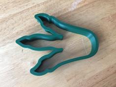 T-Rex Footprint Cookie Cutter 3D Printer Model