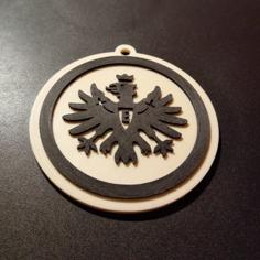 Eintracht Frankfurt Pendant 3D Printer Model