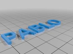 Trabajo_9 3D Printer Model