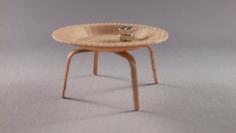 Eames Molded Plywood Coffee Table 3D Printer Model