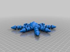 Flexible Octopus 3D Printer Model