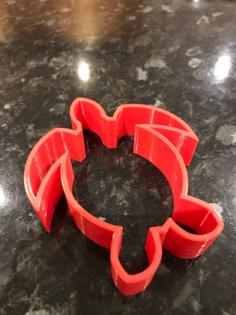 Sea Turtle Cookie Cutter 3D Printer Model