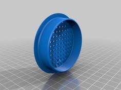 Door Vent 60mm 3D Printer Model