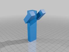 MUÑECO DE CUBOS 3D Printer Model