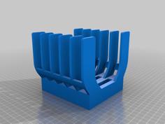 Tupperware Lid Holders (Kitchen Organiser) 3D Printer Model