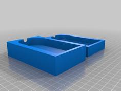 Wave Candle Mold 3D Printer Model