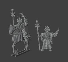 Slaanesh Sorcerer 3D Printer Model