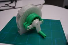 Mechanical Fan With Planetary Gears 3D Printer Model