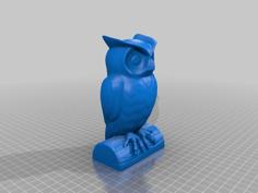 Owl Statue 3D Printer Model