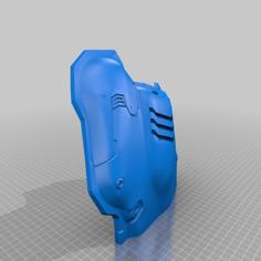 DOOM Armor Chestplate 3D Printer Model