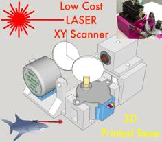 Laser XY Scanner 3D Printer Model