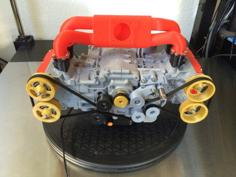 Subaru WRX EJ20 Boxer Engine Model – Fully Functioning 3D Printer Model