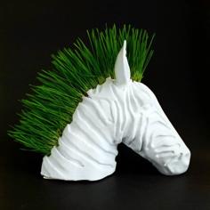 Zebra Planter 3D Printer Model