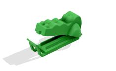 Mini Crocodile Food Clip, Bag Clip 3D Printer Model