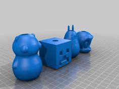 Straw Toppers 3D Printer Model