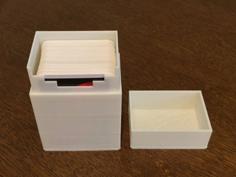 Customizable (UNO) Card Set Box [Remix Of Customizable Card Box By Beskytt] 3D Printer Model