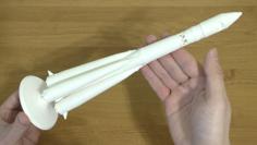 USSR Rocket “Vostok 1” 1/144 3D Printer Model