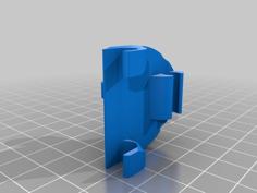 Metal Shelving Hook (single) 3D Printer Model