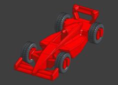 F1 Car (Simplified) 3D Printer Model