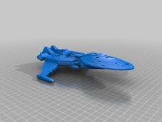 Star Trek DS9 Yeager Class 3D Printer Model