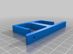 Under Desk Cable Management Hook. 3D Printer Model