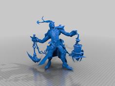 Unbound Thresh League Of Legends. 3D Printer Model