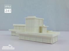 Iron & Glass House 3D Printer Model