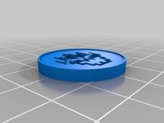 Boss Monster Level Up Coin 3D Printer Model