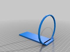 Herringbone Tile Bookend 3D Printer Model