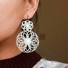 [Mathematical Art] Earrings 3D Printer Model