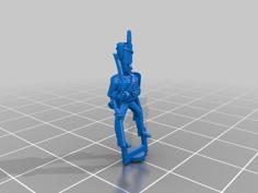 1-100 British Soldiers Pack 2-2 1805 Hussars REVISED 3D Printer Model