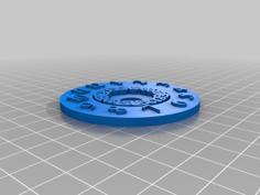 Celtic Clock Dial 3D Printer Model